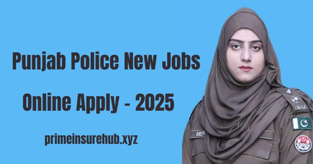 Punjab Police Jobs 2025