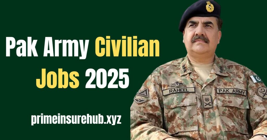The Pak Army has announced civilian jobs for 2025 in various departments.